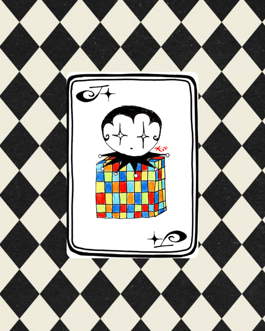 Single Playing Card Patch