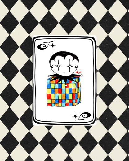 Single Playing Card Patch