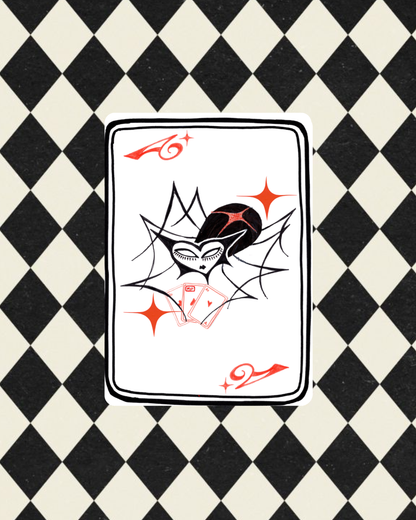 Single Playing Card Patch