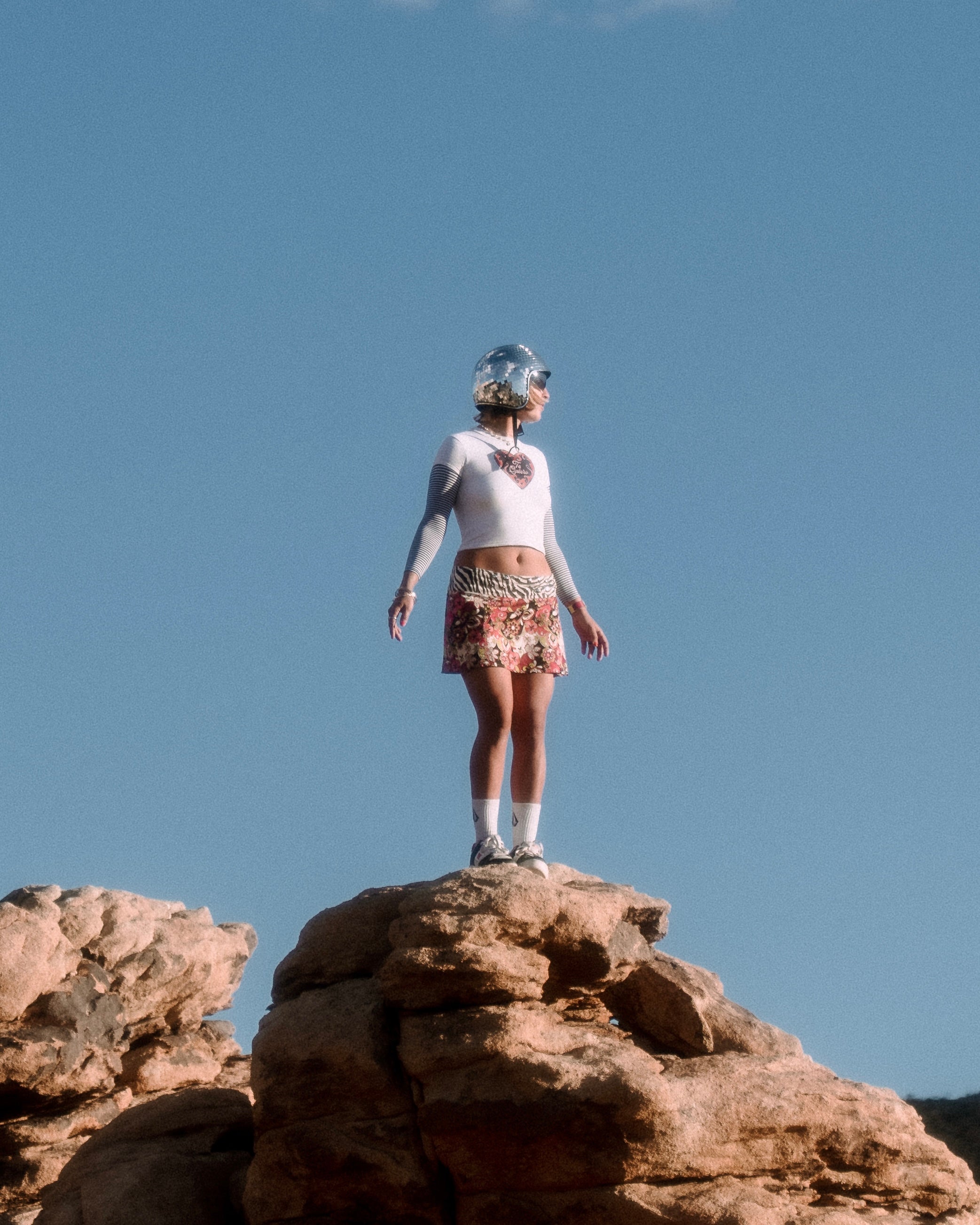 Black White Striped Te Quiero Longsleeve