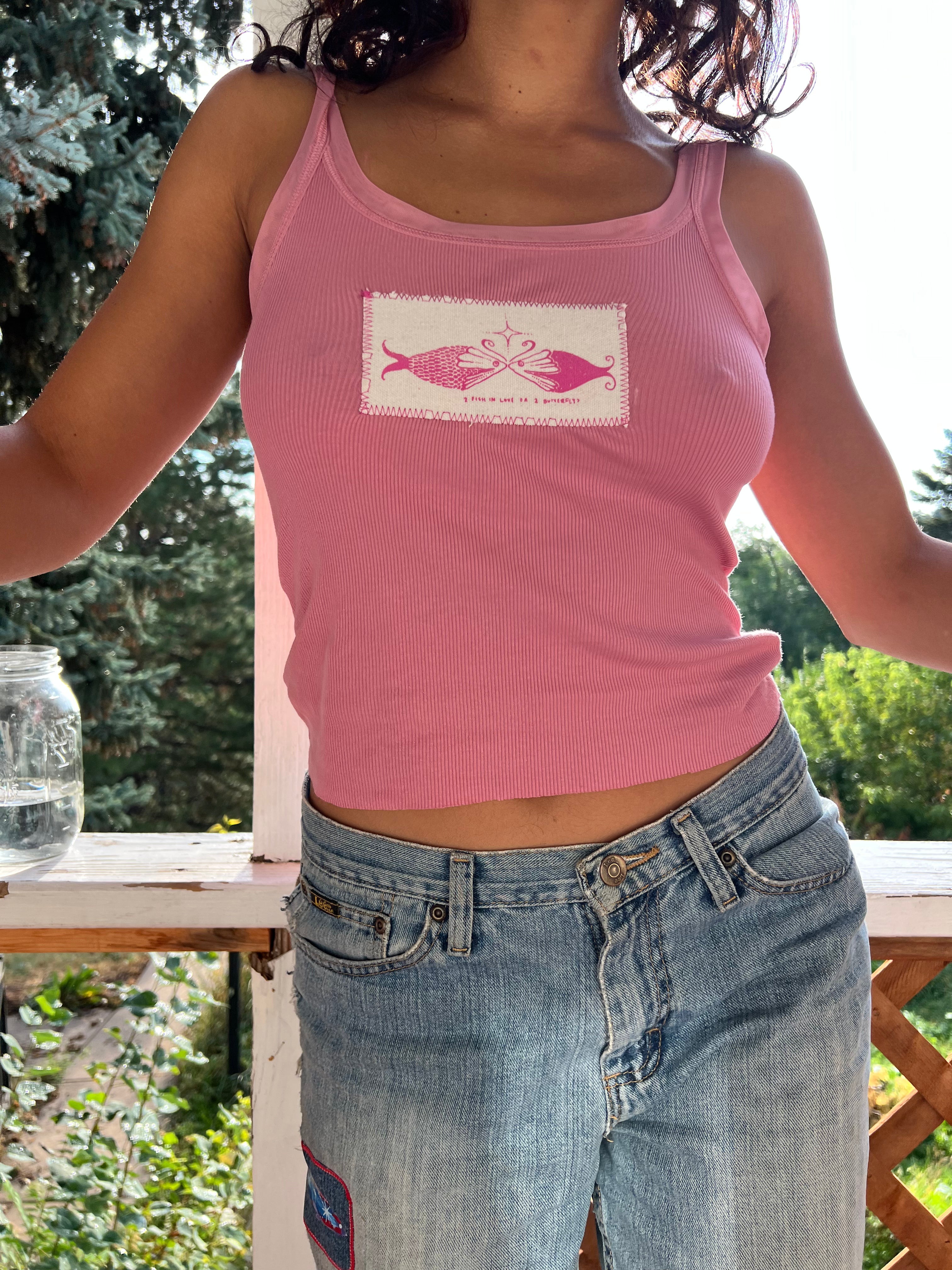 2 fish in love or 1 butterfly?